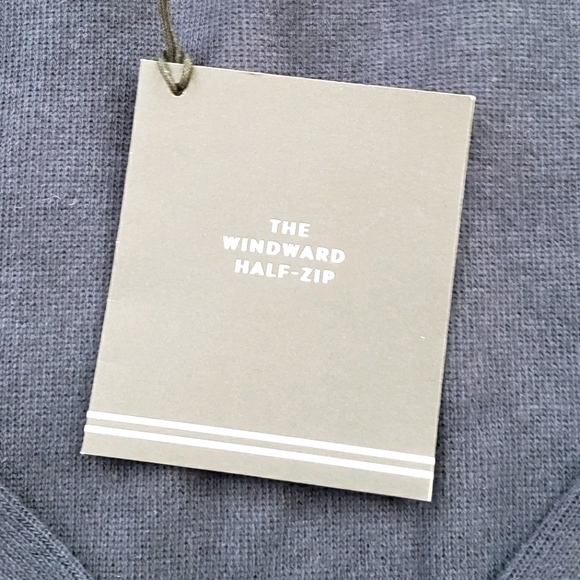 NWT! NAUTICA Men's Windward Half Zip Sweater (XL) - Picture 4 of 6